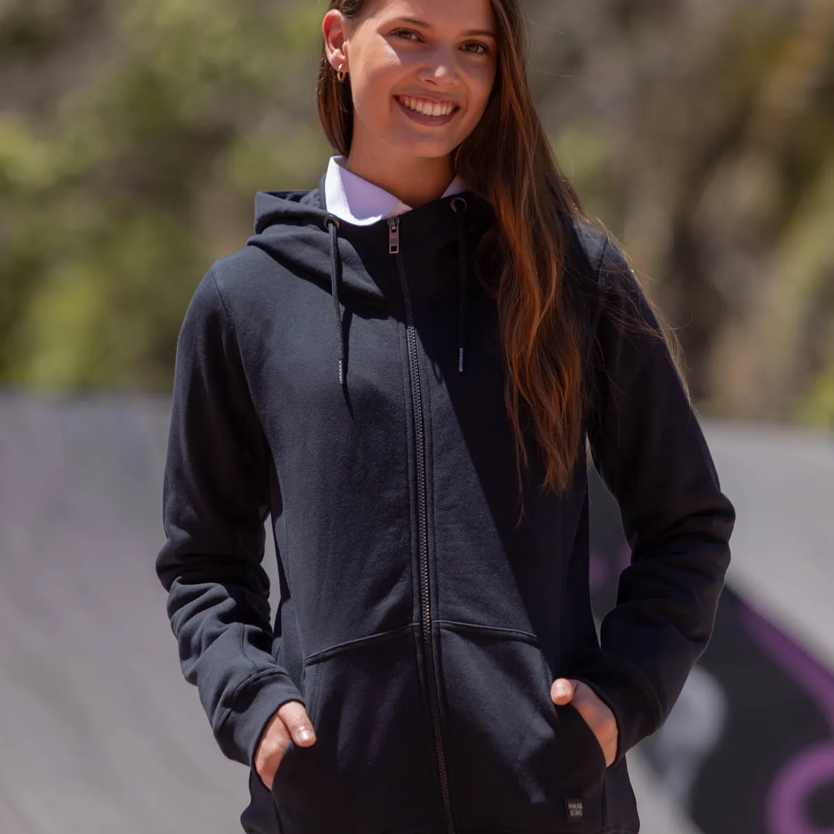 MAUI AND SONS - Poleron Mujer Escolar 5E113-WC20 Azul Maui and Sons MAUI AND SONS