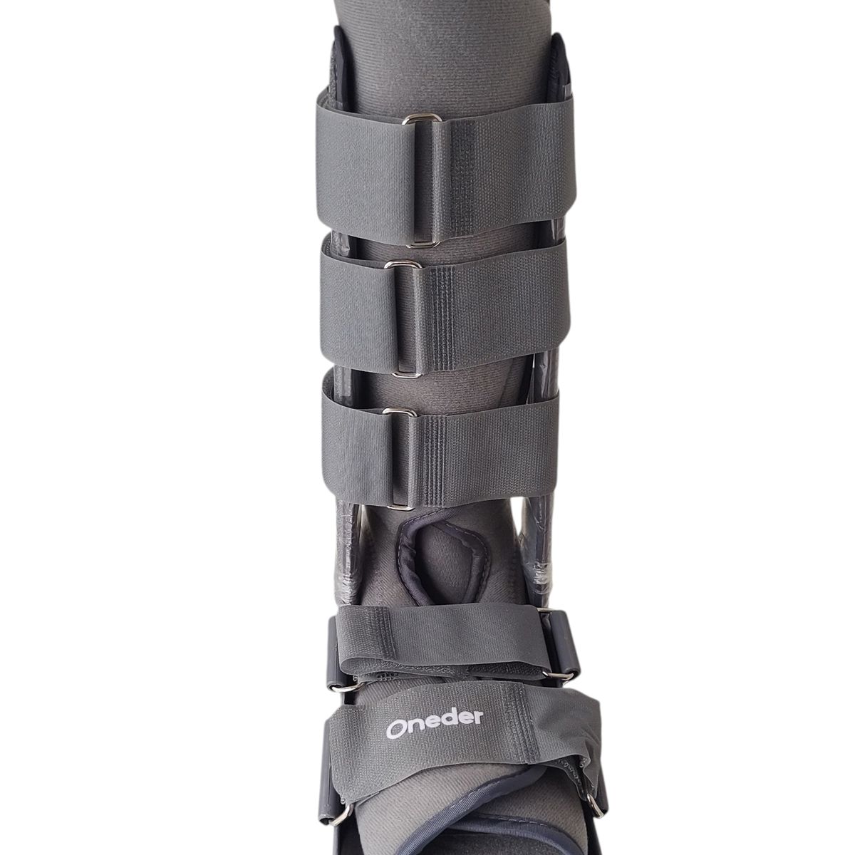ONEDER - Bota Ortopédica Cam Walker Larga Gris Adulto Oneder Talla S