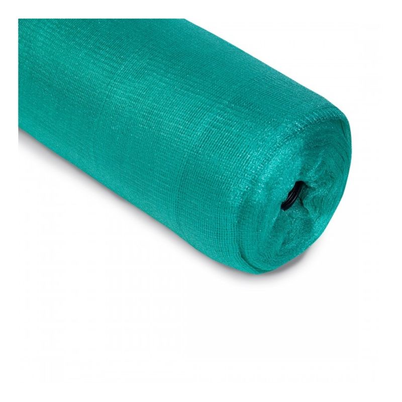 GENERICO - Malla Raschel Verde 2.10 x 100mt Sombra 80%