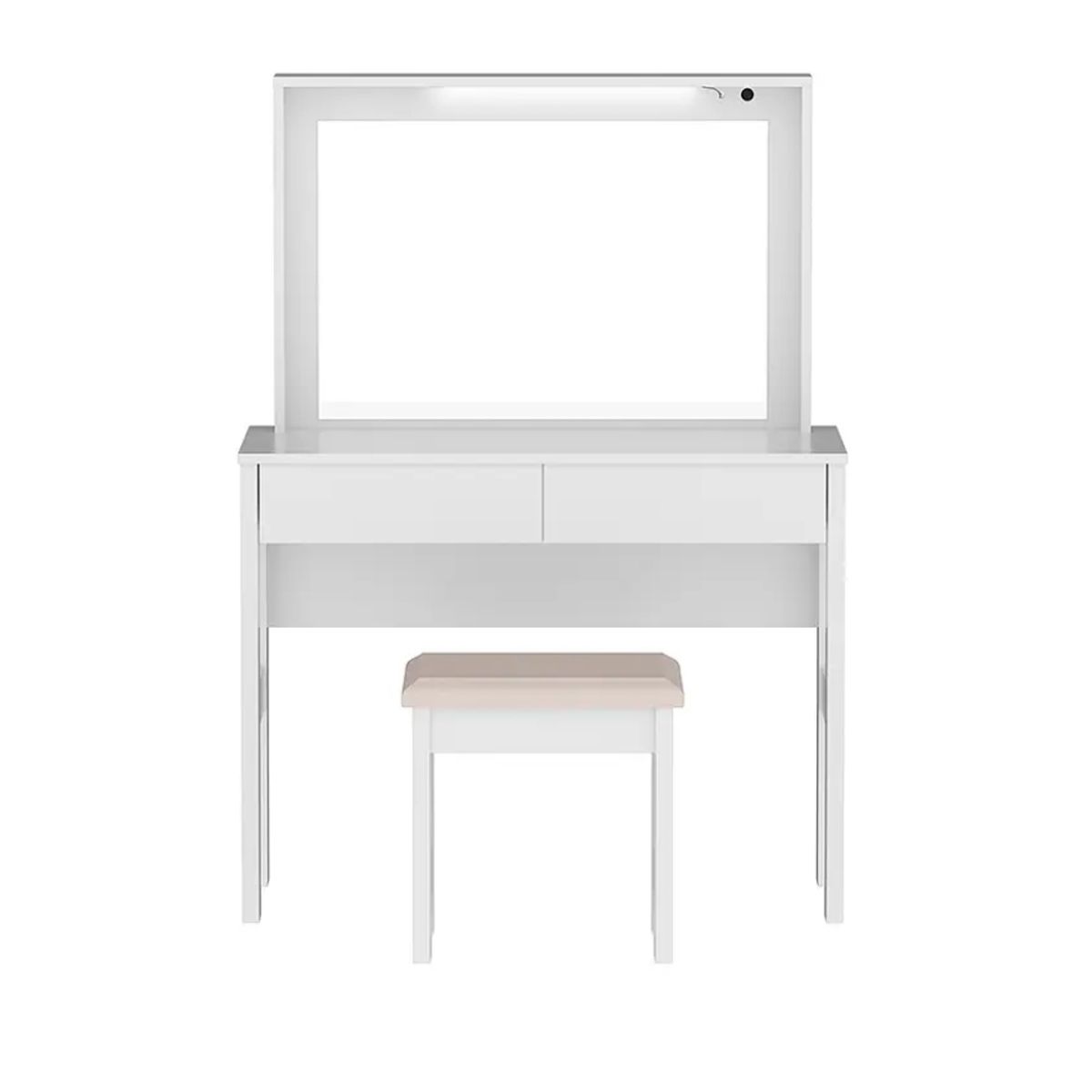BE DESIGN - TOCADOR CON ESPEJO BE BLANCO - BE DESIGN - JB7500-BL