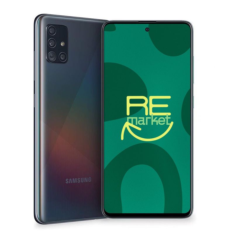 SAMSUNG - Celular Samsung A51 128 Gb Negro - Reacondicionado