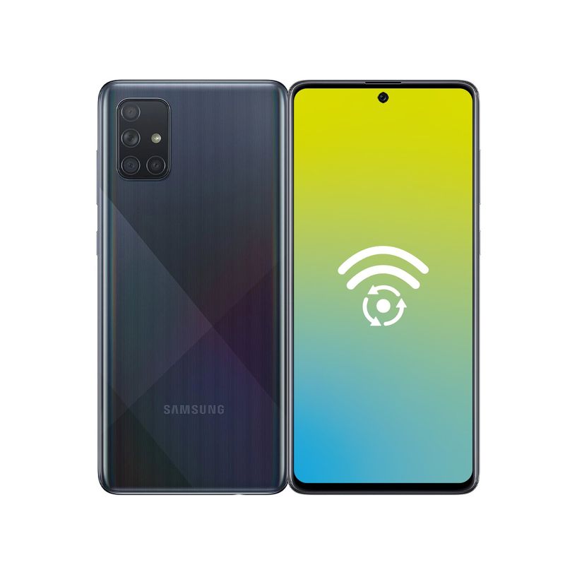 SAMSUNG - Celular Samsung A71 128 GB Negro- Reacondicionado