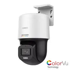 HIKVISION - CAMARA IP MINI DOMO PTZ 2MP COLORVU LUZ 30M