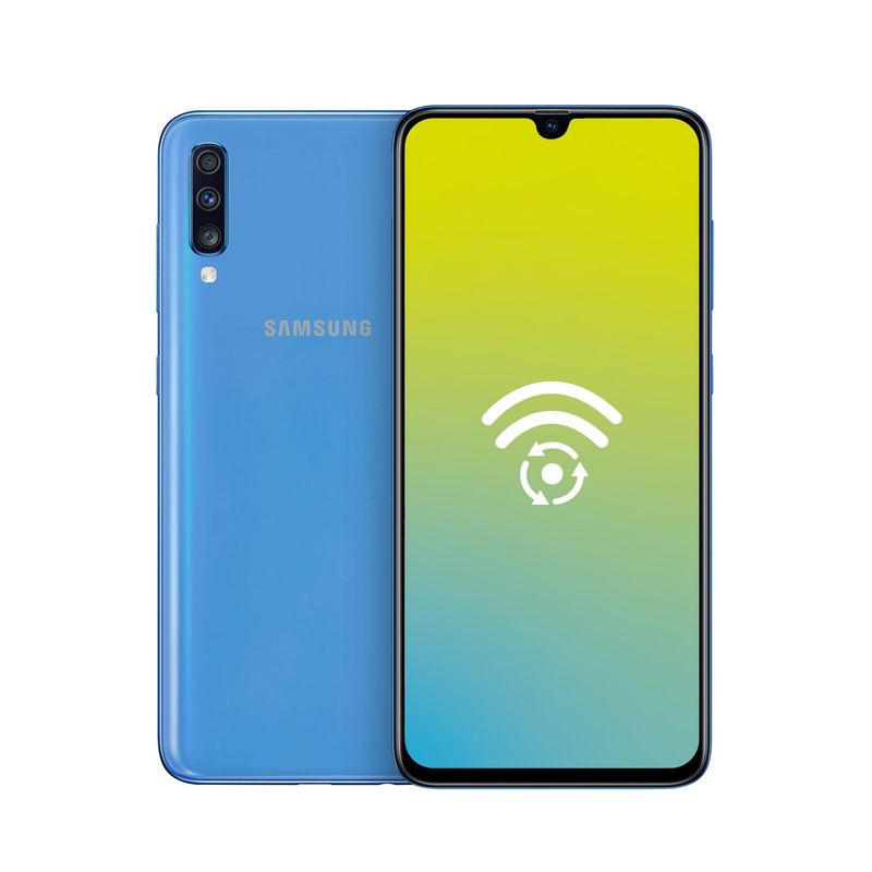 SAMSUNG - Celular Samsung A70 128 Gb Azul - Reacondicionado