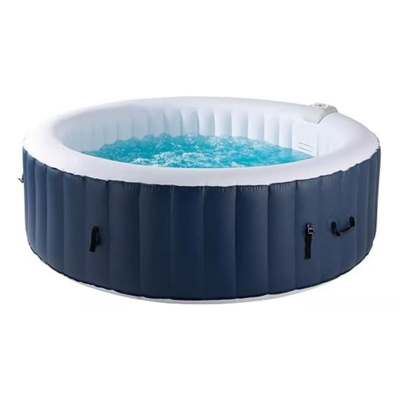 5 SUEÑO - Spa Inflable Exterior Hot Tub Jacuzzi - Redondo 4 Personas 180x65cm