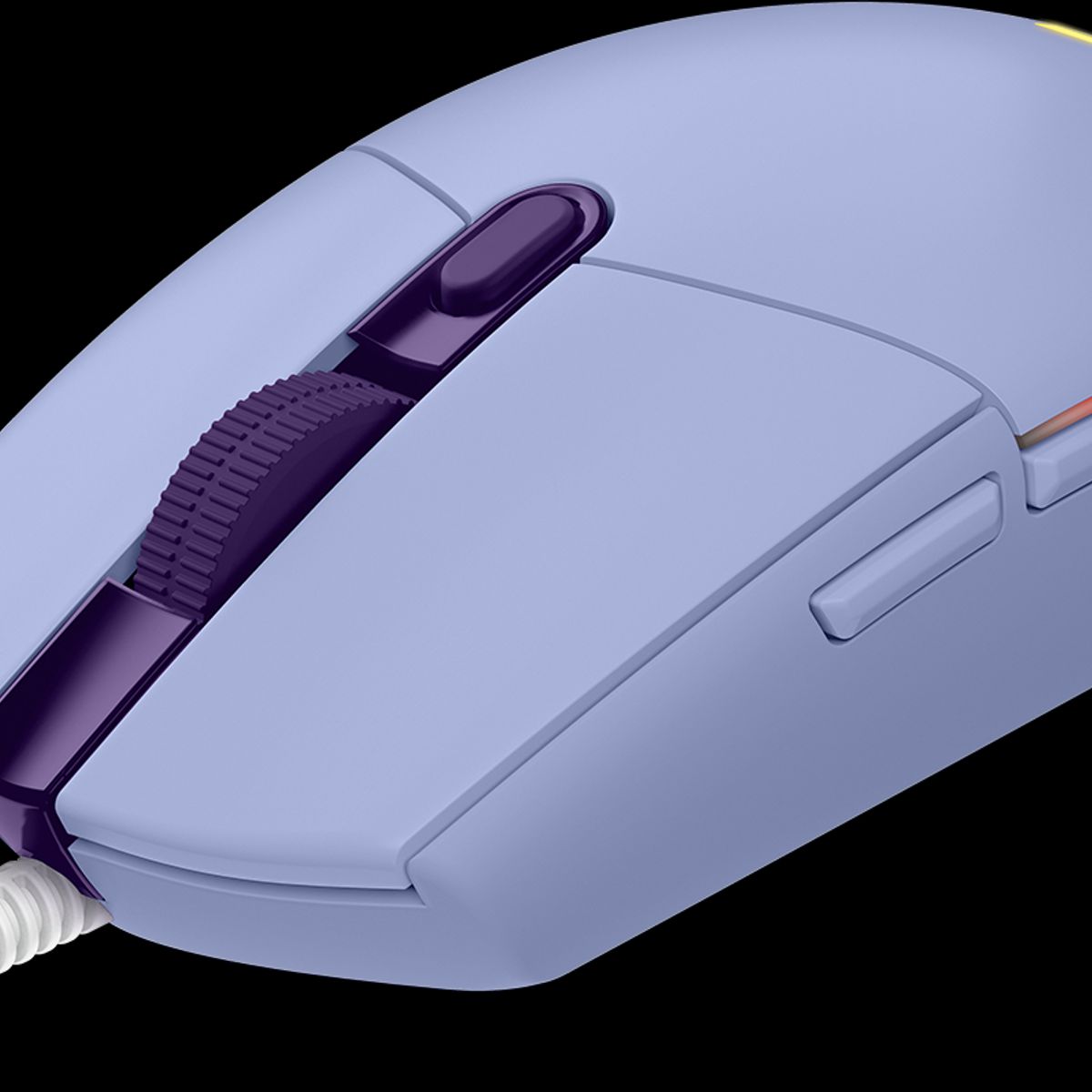 LOGITECH - Logitech G203 Mouse Gamer Lightsync Color Lila