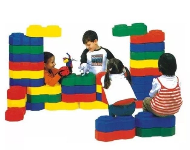 Set Bloques Construccion Gigantes 24 Piezas Hexagonales