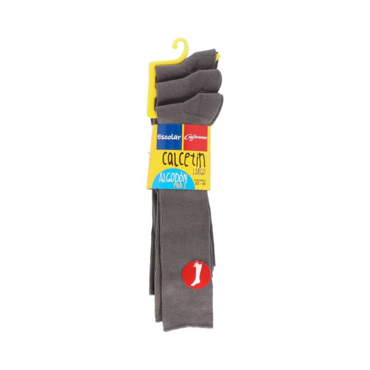 CAFFARENA - Calcetines escolar niña Pack x 3