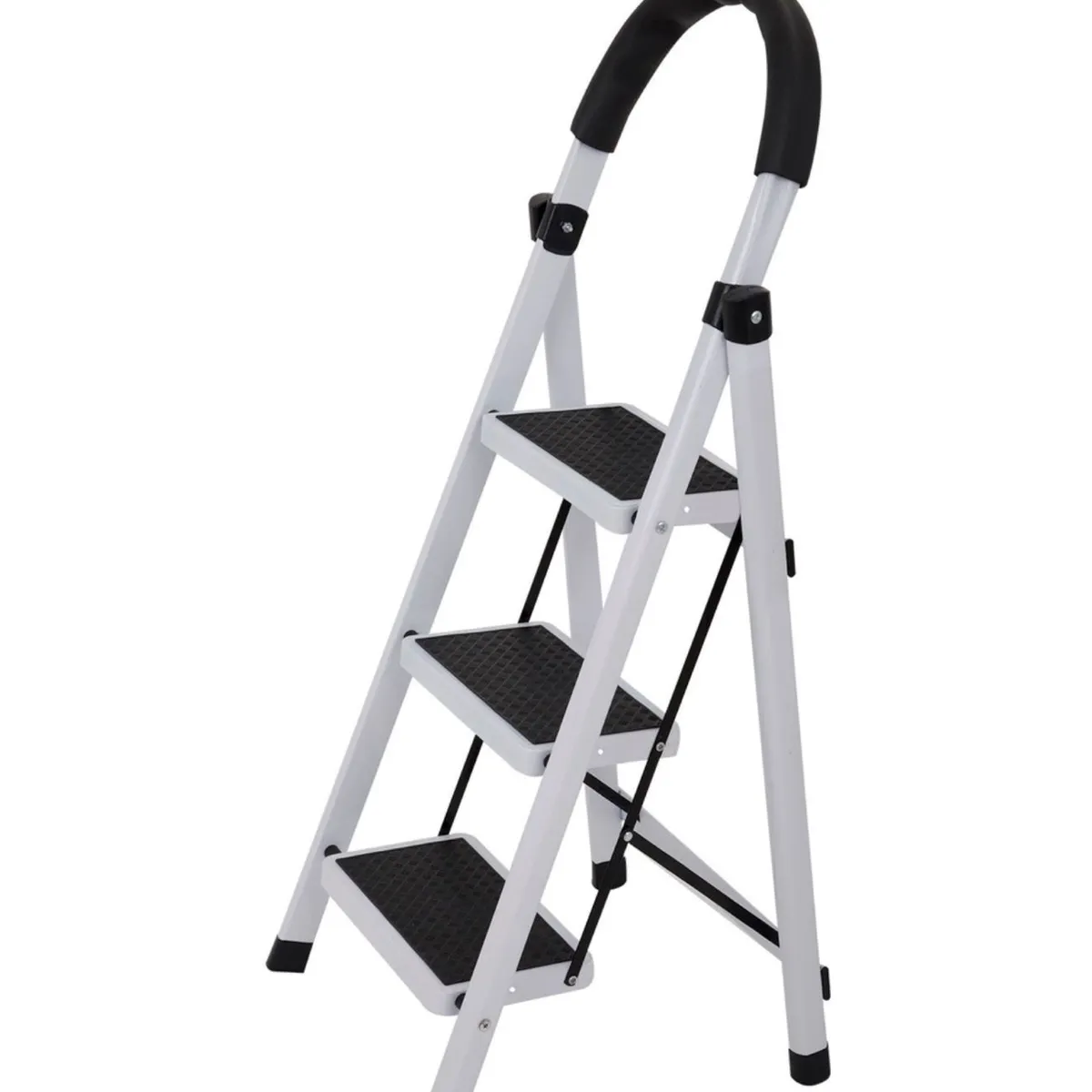 ACTUAL - Escalera Tijera Tres Escalones Plegable de Acero