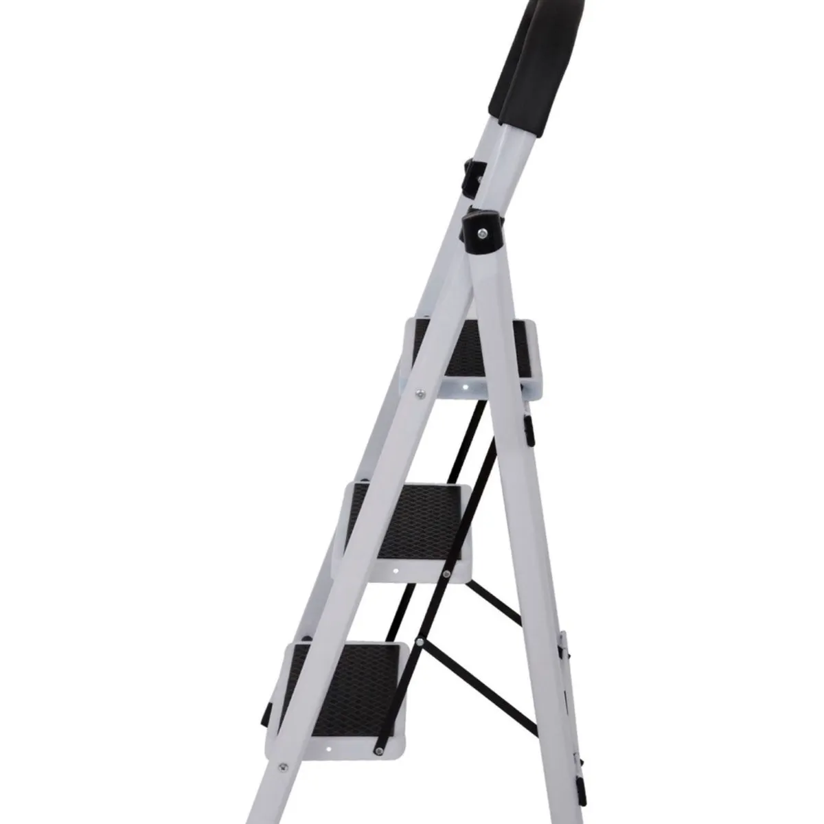 ACTUAL - Escalera Tijera Tres Escalones Plegable de Acero