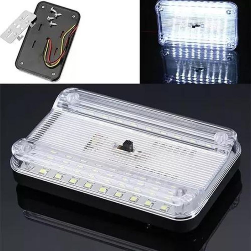 GENERICO - Luz De Techo Para Automóviles Con 36 Led 12v