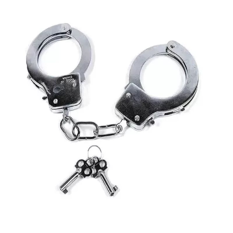 ALTERNATIVE - Esposas Policiales metalicas de utileria