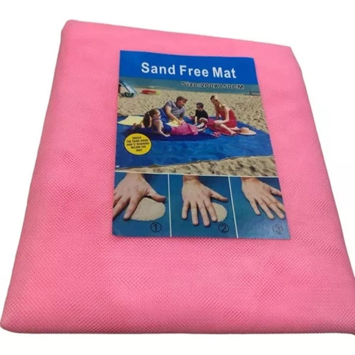 GENERICO - Toalla Anti Arena Para La Playa 200x150cm