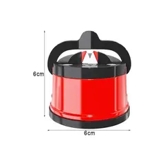 GENERICO - Mini Afilador Cuchillos Ventosa Antideslizante