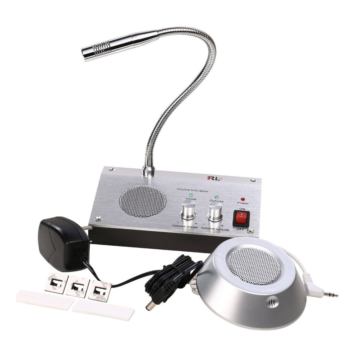 GENERICO - Intercomunicador Para Bancos Y Cajas Citofono Microfono