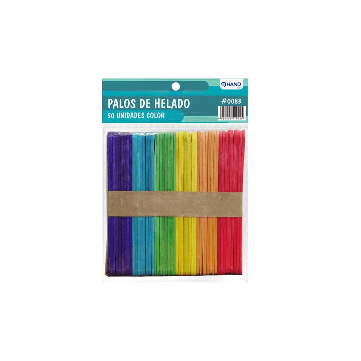 HAND - Pack 1100 Palos De Helado Colores - SC