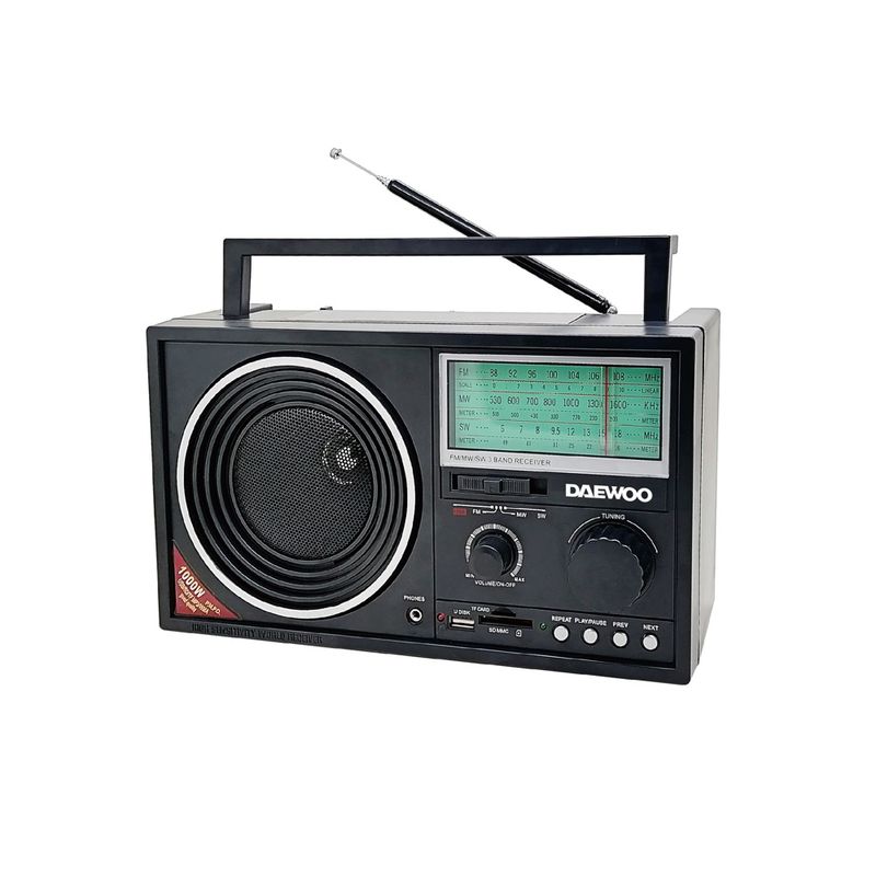 DAEWOO - Radio Vintage AMFM Tres Bandas Daewoo DI-P18