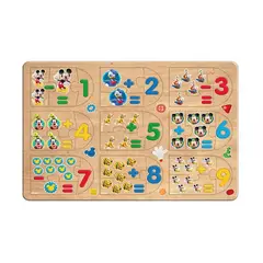 GENERICO - Juego De Mesa Toyng Educativo Puzzle Numeros Mickey
