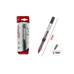 GENERICO - BOLIGRAFO TINTA GEL ROJO 1PCS 0.7MM - 12 UNID