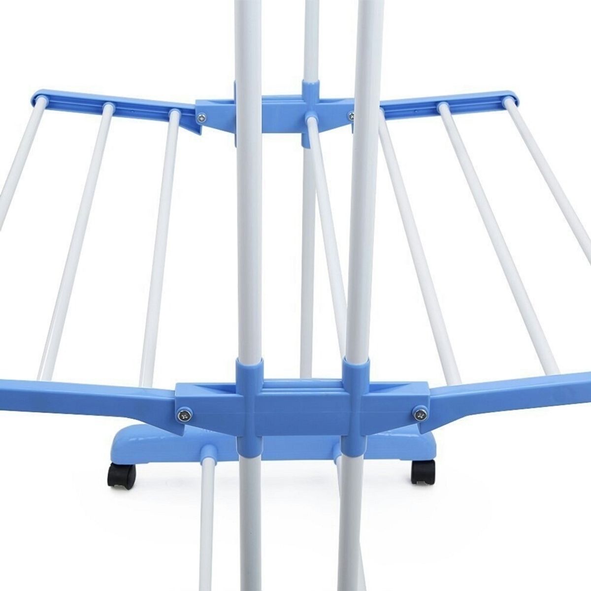 GENERICO - Tendedero Colgador Ropa Plegable 3 Niveles