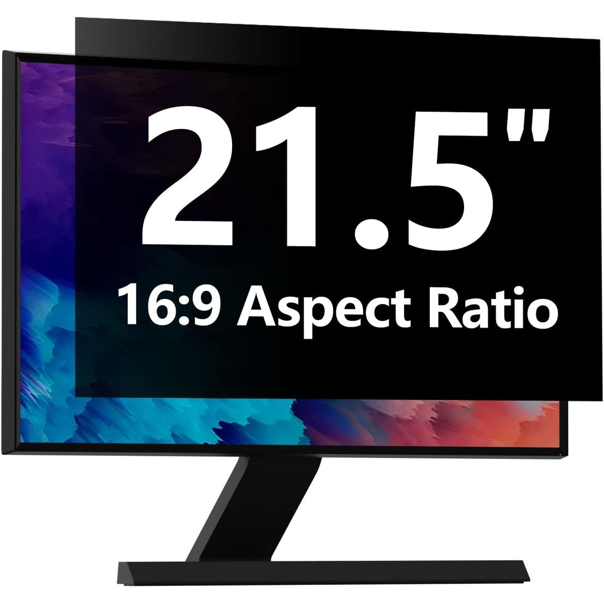 GENERICO - Lámina para monitor de 21.5 pulgadas filtro anti espía