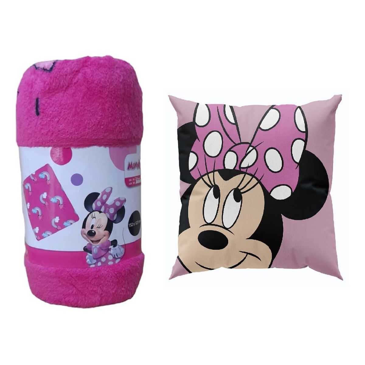 OEM - PACK MANTA CORAL 127x152 + COJIN 40x40 MINNIE COMETS