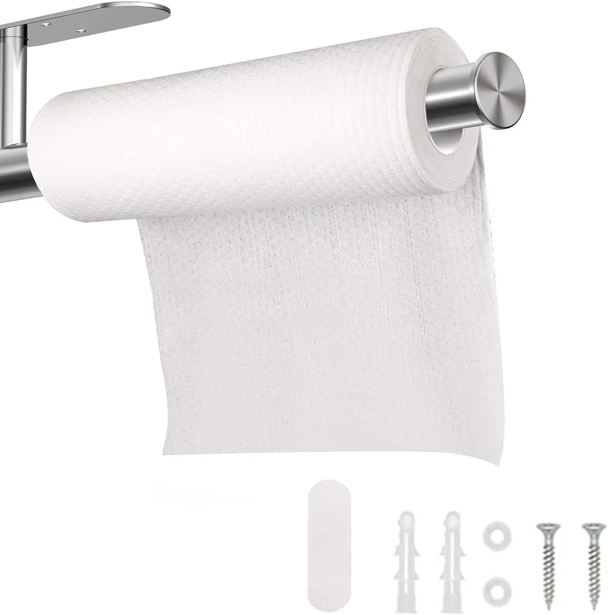 KUANGYE - Porta Confort Papel Higiénico Acero Inoxidable