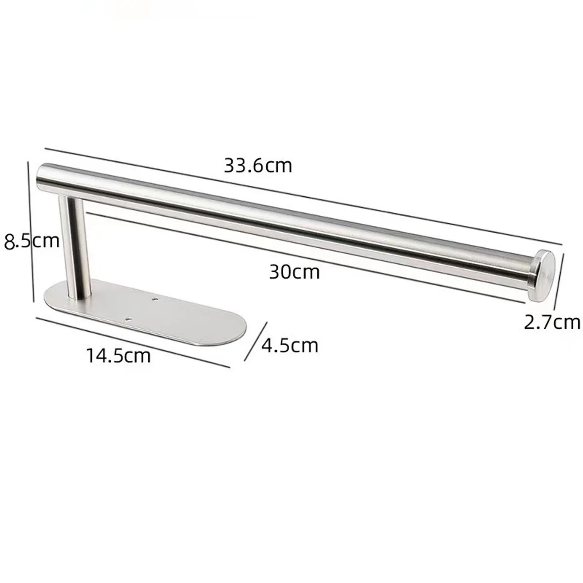 KUANGYE - Porta Confort Papel Higiénico Acero Inoxidable