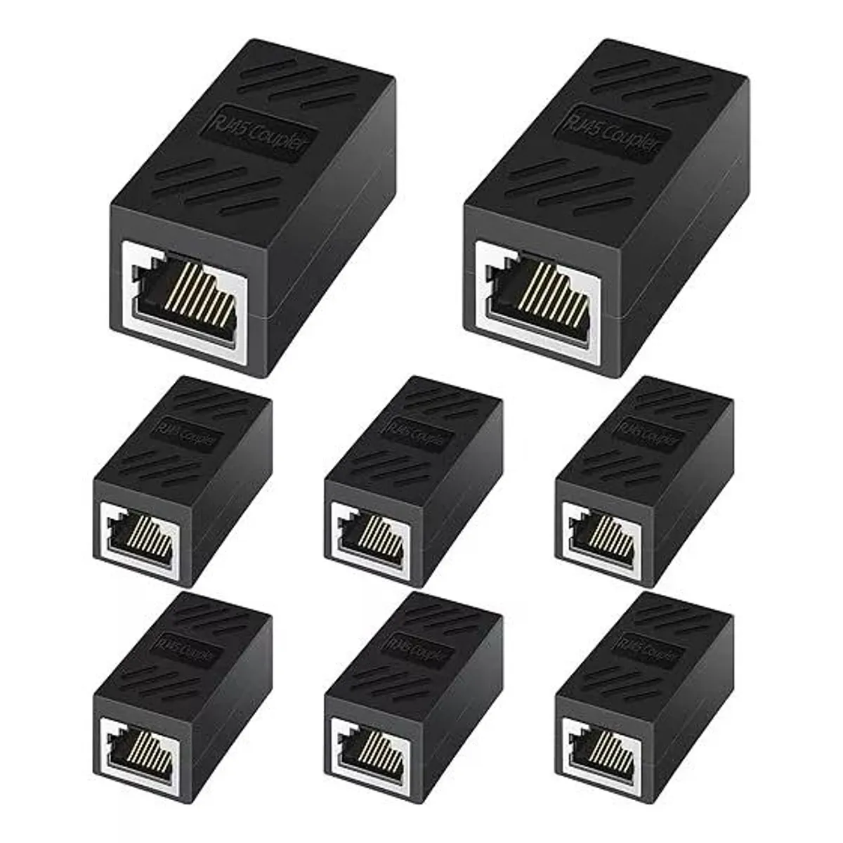 KUANGYE - Acoplador Rj45 Cat5/ Cat6/ Cat7 Hembra Extensor De Red Lan Kuangye