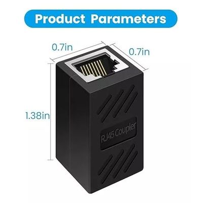 Imagen 2 del producto Acoplador Rj45 Cat5/ Cat6/ Cat7 Hembra Extensor De Red Lan