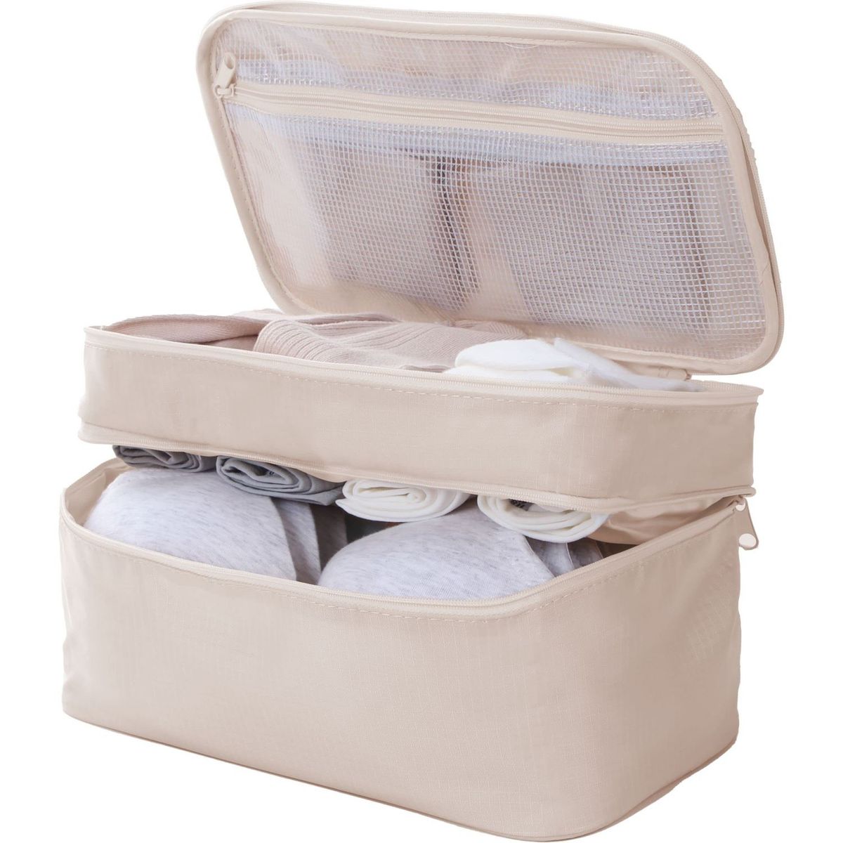 EVERSO - Organizador De Ropa Interior y Calcetines Bolso De Viaje Impermeable