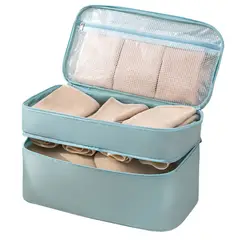 EVERSO - Organizador De Ropa Interior y Calcetines Bolso De Viaje Impermeable