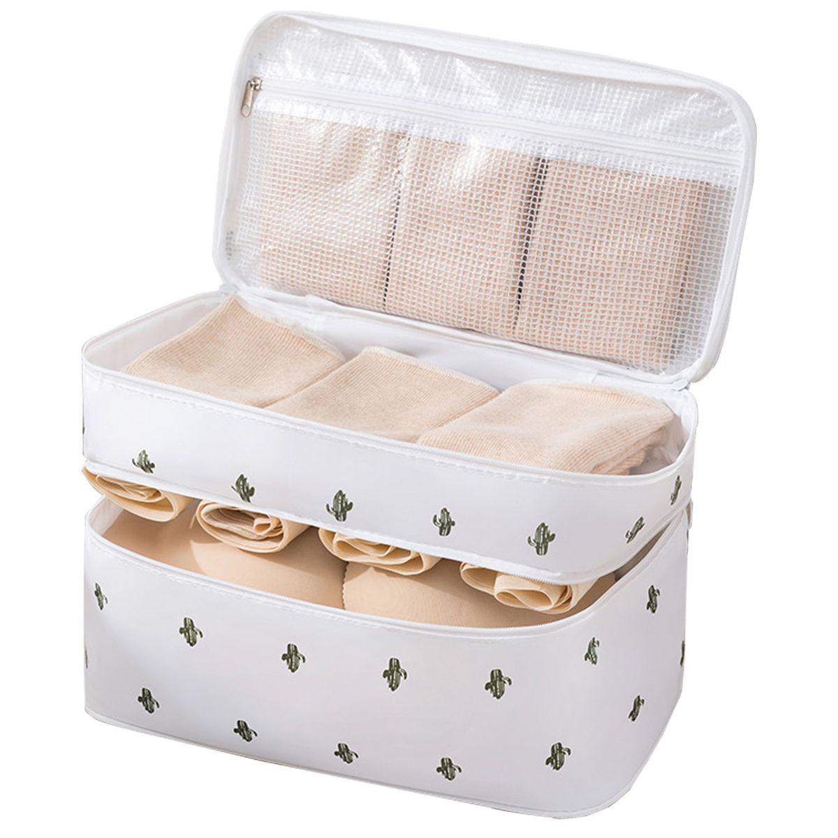 EVERSO - Organizador De Ropa Interior y Calcetines Bolso De Viaje Impermeable