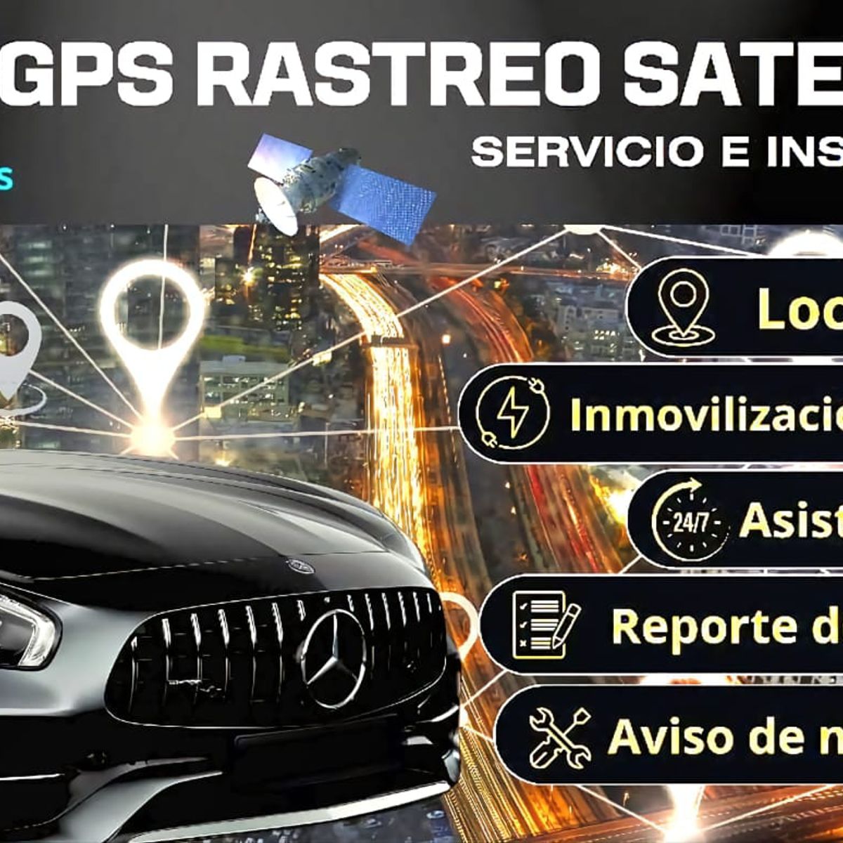 GENERICO - SERVICIO DE RASTREO SATELITAL GPS  CORTA CORRIENTE