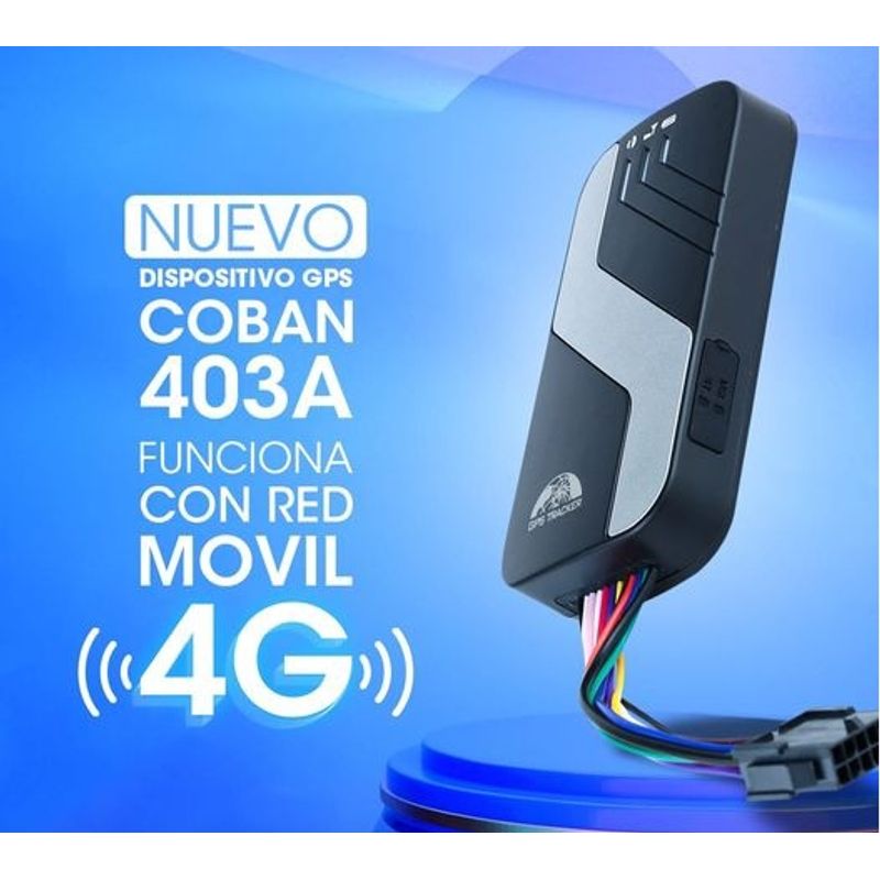 GENERICO - GPS COBAN 403 A 4G ULTIMA GENERACIÓN