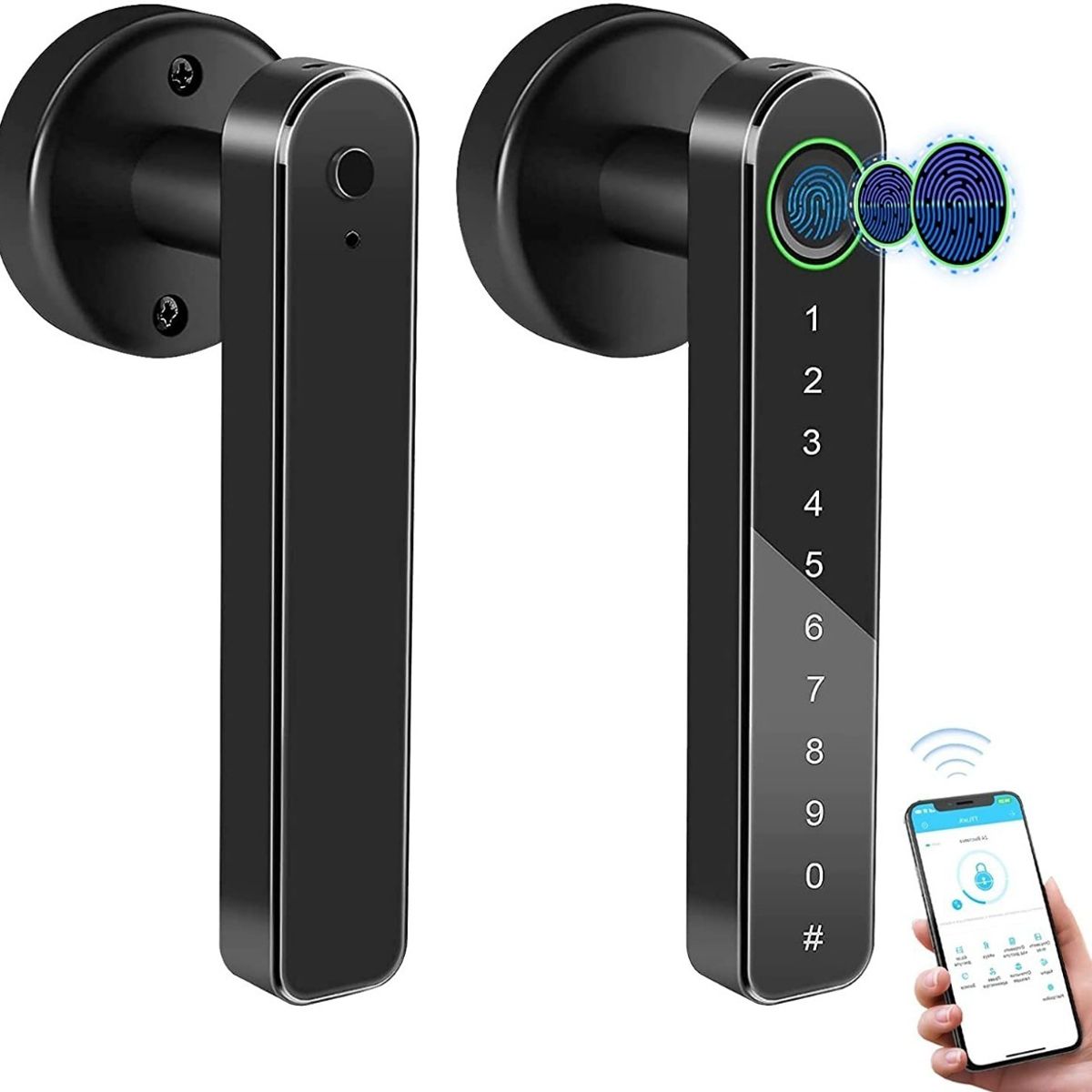 GENERICO - Cerradura Inteligente Bluetooth Huella Digital App