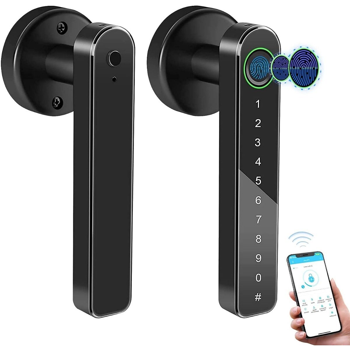 GENERICO - Cerradura Inteligente Bluetooth Huella Digital App