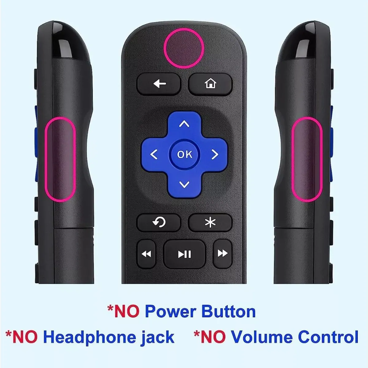 KUANGYE - Control Remoto Universal Compatible Con Roku Premiere