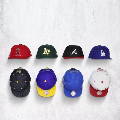 Imagen 2 del producto Set 8 Gancho Organizador De Gorras Para Pared Perchero Porta