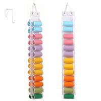 Organizador Colgante De Ropa 26 Bolsillos Con Gancho Blanco