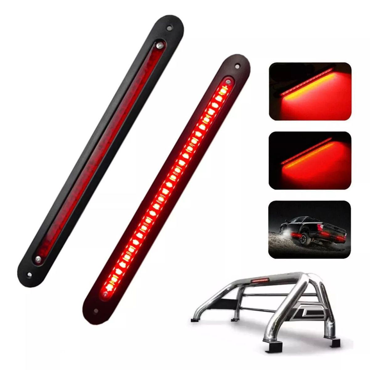 KUANGYE - Luz De Freno Trasera Antivuelco Repuesto Universal