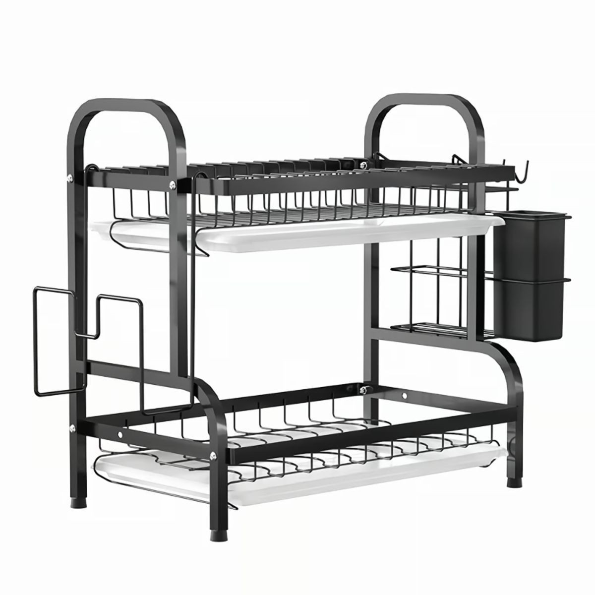 GENERICO - Secador Escurridor De Loza Platos 2 Niveles