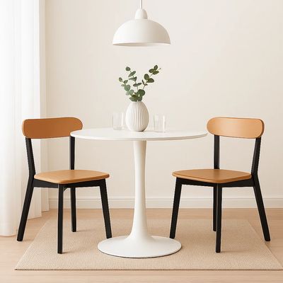 Imagen 2 del producto Pack de 2 Sillas Fresno de Madera - Negra