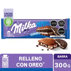 MILKA - Chocolate Milka® Relleno Con Trocitos De Galleta Oreo 300g