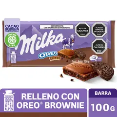 MILKA - Chocolate Milka® Relleno Con Oreo Brownie 100g