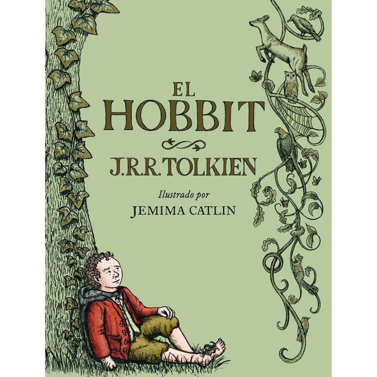 EDICIONES MINOTAURO - El Hobbit Ilustrado Por Jemima Catlin