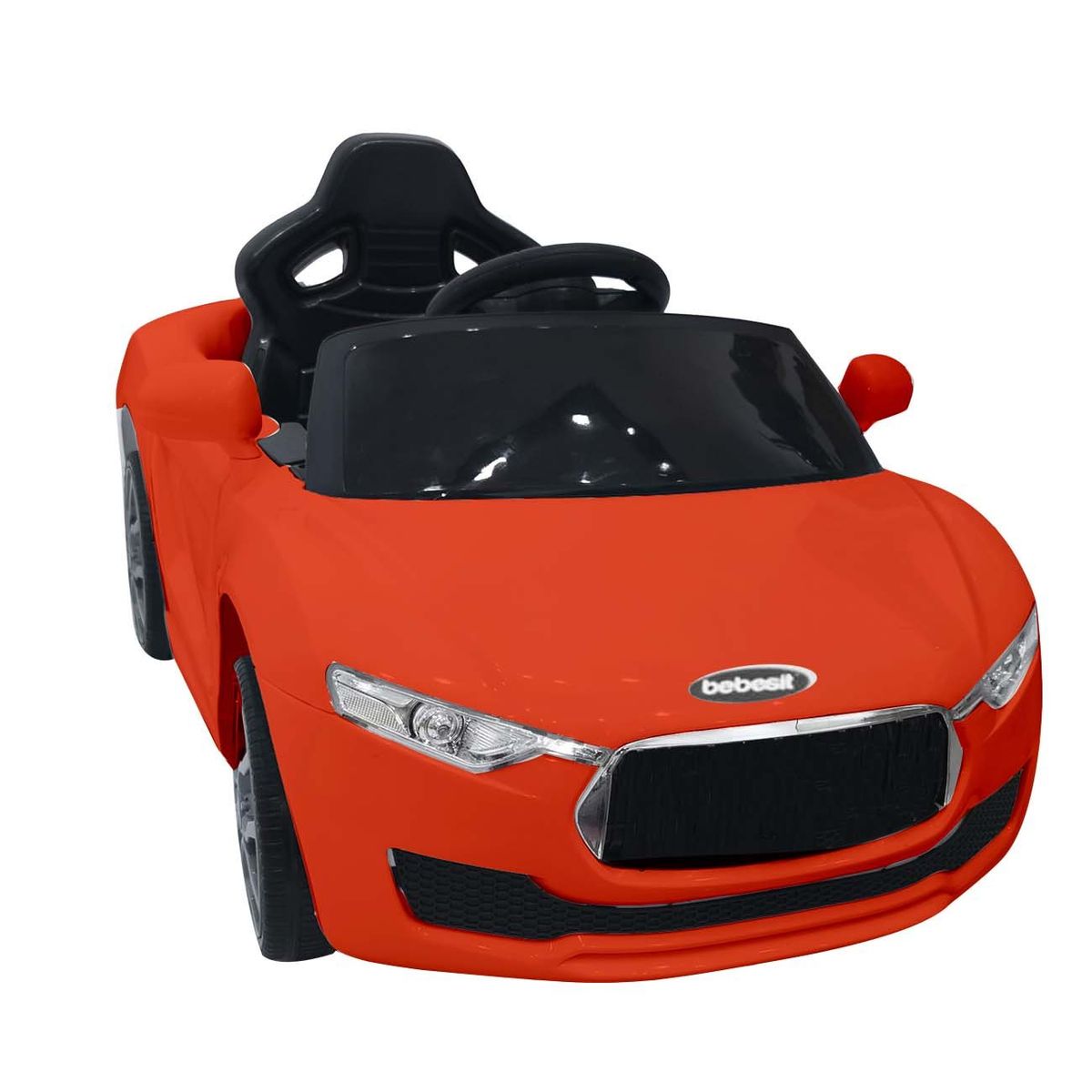 BEBESIT - Auto a Batería Cabrio 6V Rojo Bebesit