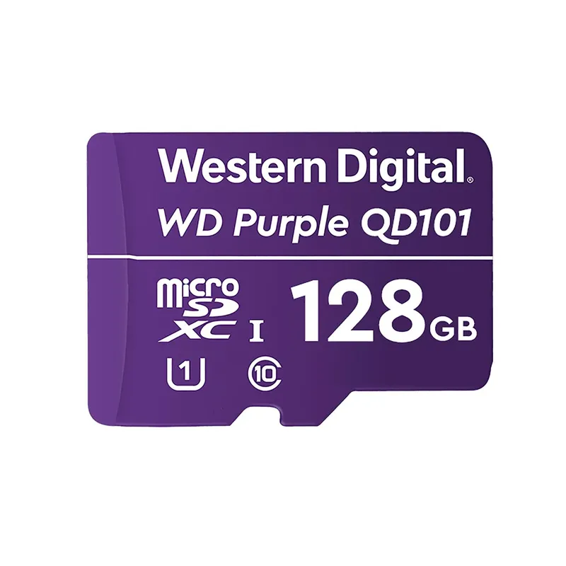 WESTERN DIGITAL - Memoria Flash WD Purple SC QD101 128 GB MicroSDXC Clase 10