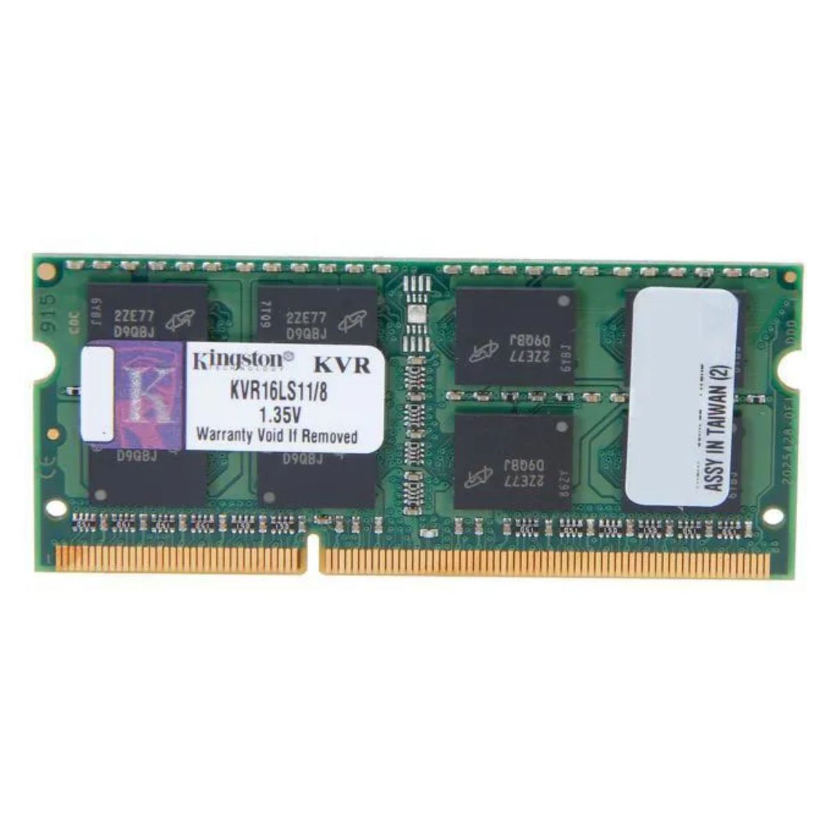 KINGSTON - Memoria RAM 8 GB 1 x 8 GB DDR3 1600 MHz
