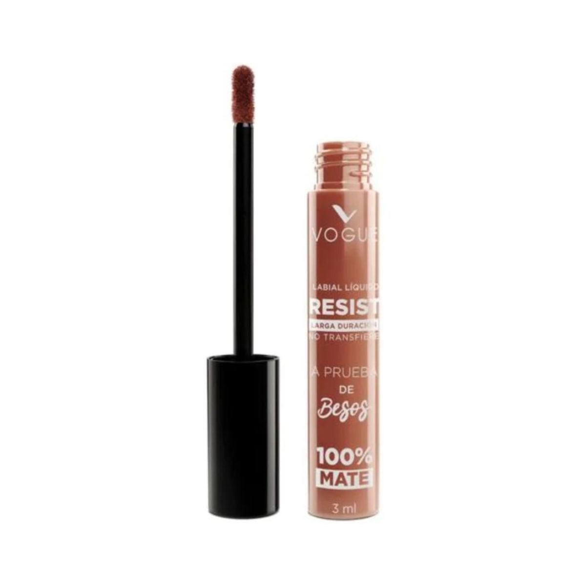 VOGUE - Labial Líquido Vogue Resist Mate Cálidad 3ml.